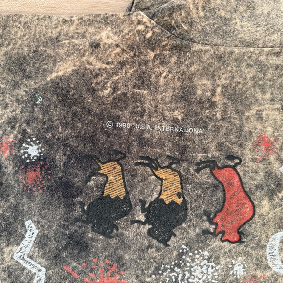 Vintage Way Out West 90's oversized tee with Bison Made in the USA - Picture 3 of 8